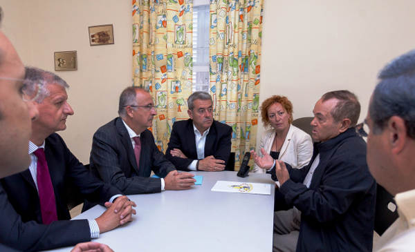 Visita al Centro de la Familia del Norte en la Orotava/Foto: Tony Cuadrado/ACAN