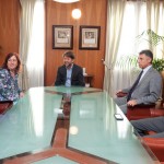Recepción el Presidente y la presidenta de Ámate /Foto: Tony Cuadrado/CABILDO