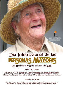 los realejos Cartel Día internacional de los mayores 2015
