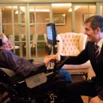 clavijo con Stephen Hawking 2015