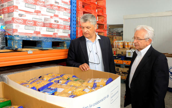 comisionado i social Visita al Banco de Alimentos 2015