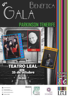 la laguna Cartel Gala parkinson 2015