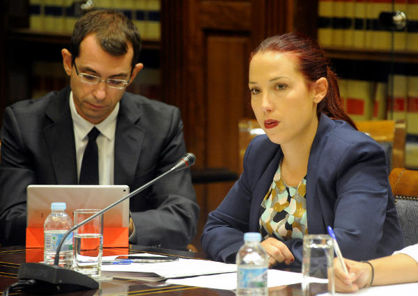 patricia hernandez Comisión parlamentaria 2015