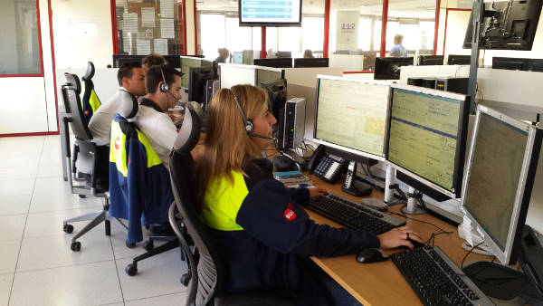 112 Médico del SUC en el centro coordinador 2015