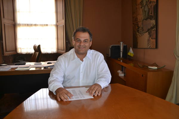 José Alberto Díaz, alcalde de La Laguna 2015