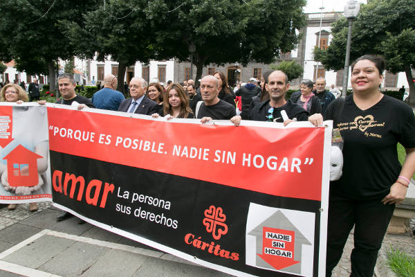 Manifestacion Caritas 2015