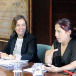 Patricia y directora Trabajo 2015