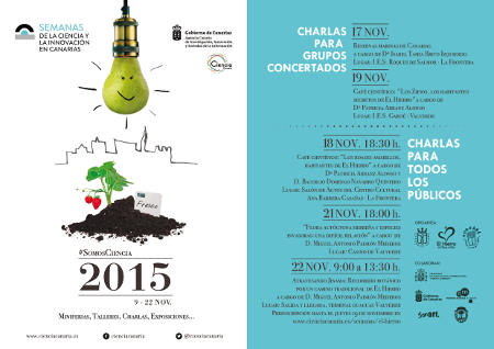 Semana de la Ciencia en El Hierro 2015