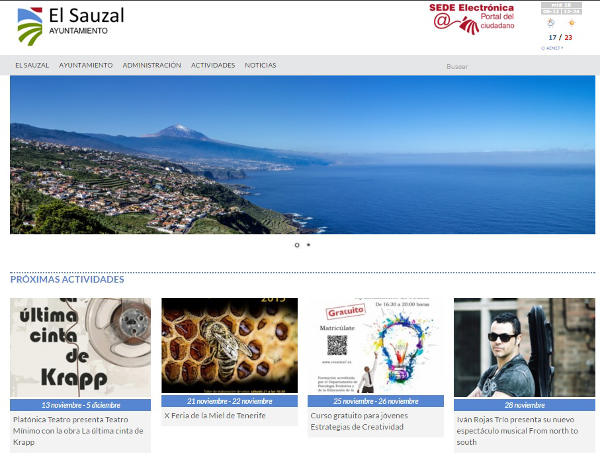 el sauzal Nueva web 2015