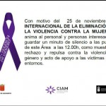 lanzarote MINUTO SILENCIO-CIAM 2015
