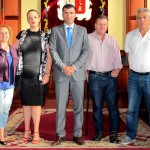 los realejosSubvenciones Bienestar Social Apaniste Milenio y AECC alcalde y concejala Olga 2015