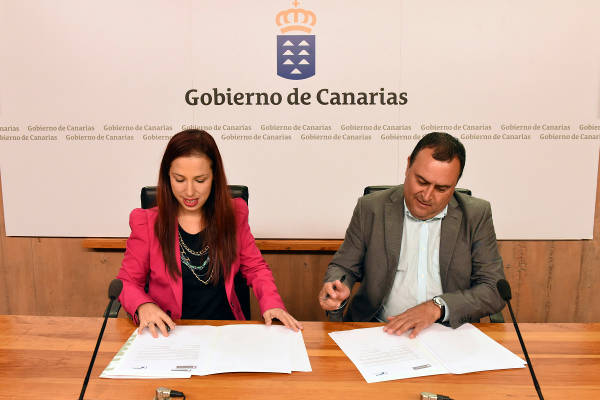 gobcan patricia Convenio Fecam 2015