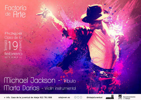 adeje tributo a michael jackson 2016