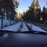 gcanaria nieve carretera 2016