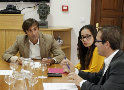 lanzarote Patricia perez y Presidente 2016