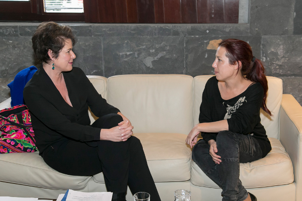 patricia Reunión Acnur 2016