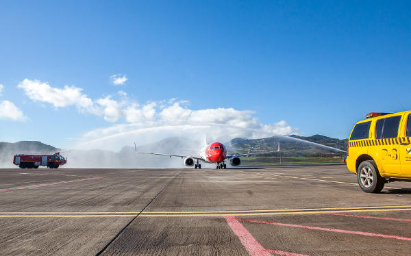 tenerife Norweigan-Primer vuelo Madrid Tenerife 2016