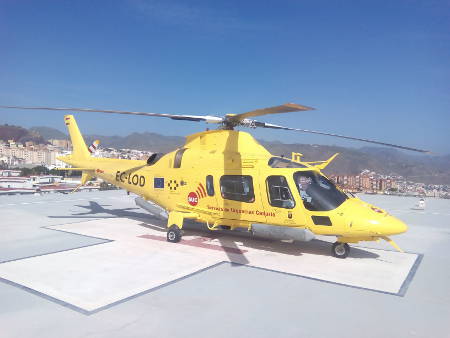 Helicóptero medicalizado del SUC