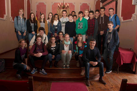 GARACHICO VISITA ALUMNADO ALEMANIA 2016
