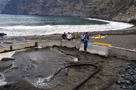 santiagoteide reposición de arena los guios 2016