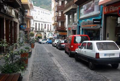Zona de aparcamientos Icod