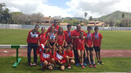 candelaria Trotamundos infantil y cadete mayo 2016
