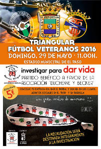 el paso PARTIDO BENEFICO DUCHENNE 2016