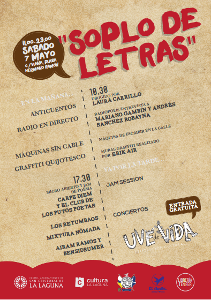 la laguna SOPLO LETRAS 2016