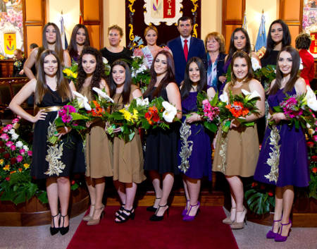losrealejos Presentación candidatas a Romera Mayor Fiestas de Mayo 2016
