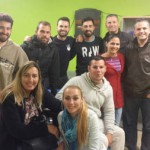 tegueste jovenes La Padilla y concejales 2016