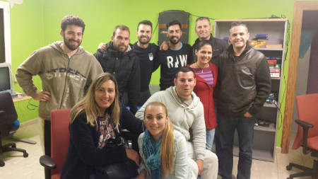 tegueste jovenes La Padilla y concejales 2016