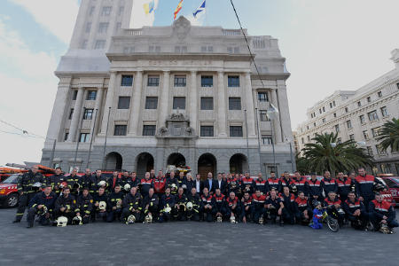 tenerife Bomberos-Recepción 2016