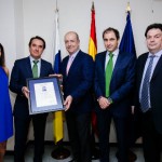 consej. economia certificacion aenor 2016Entrega acreditación