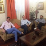 santiagoteide El Alcalde junto a los representantes del CIT Sur 2016