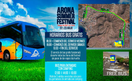 arona summer festival guaguas 2016