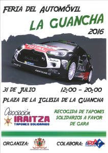 la guancha CARTEL FERIA AUTOMÓVIL 2016