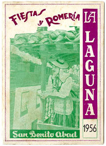 tenerife Folleto Romería San Benito 1956 2016