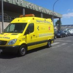 SUC ambulancia en el Hospital Doctor José Molina Orosa en Lanzarote 2016