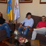 la orotava Antonio Marichal con alcalde y Juan Dóniz 2016