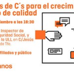 C´s sobre propuestas para Empleo de calidad 2016