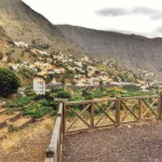 Hermigua Panorámica desde el Mirador de Luciano Mendoza 2016