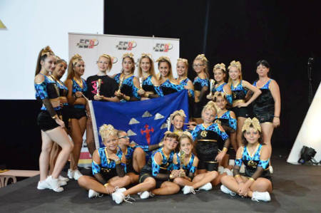 SantiagoTeide equipo Cheerleaders 2016