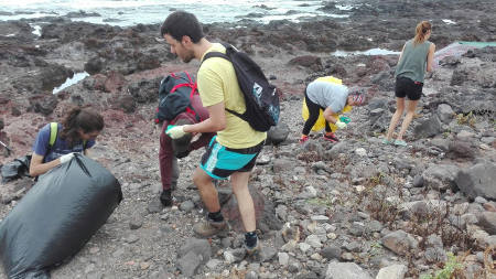 la laguna recogida basura 2016