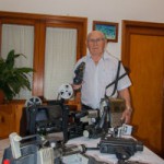 gcanaria Tomasito con su colección de tomavistas 2016.