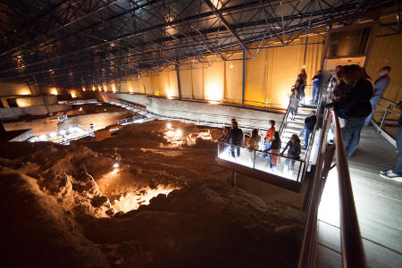gcanaria Visitantes en el Museo y Parque Arqueológico Cueva Pintada de Gáldar 2016