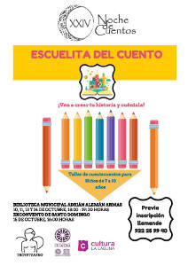 la laguna Cartel Escuelita del cuento 2016