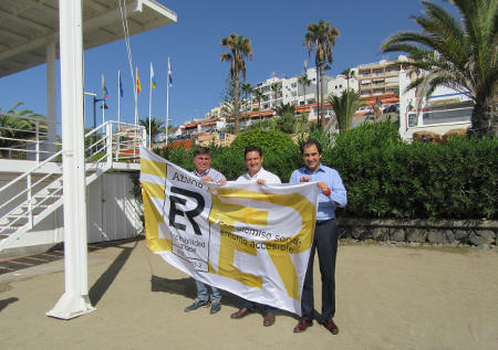 arona bandera_AENOR_accesibilidad_LasVistas 2016