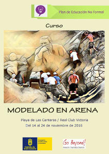 gcanaria cartel-curso-modelado-arena 2016