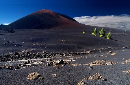 santiago teide volcán Chinyero 2016