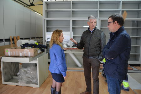 la orotava visita alcalde al Archivo Municipal 2016